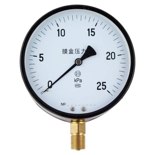 YE-100、150膜盒壓力表